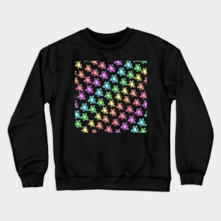 Pastel Star Sticker Pack Crewneck Sweatshirt